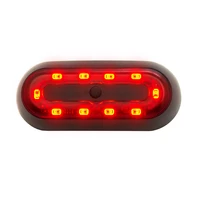 motorcycle helmet cycle bike helmet night safety signal warning light led light rear tail lamp taillight rechargeable waterproof