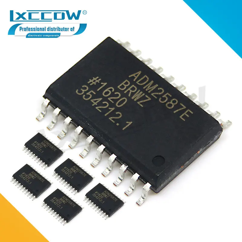 

Трансивер ADM2587EBRWZ SOP20 ADM2587E SOP RS485 ADM2587 SOP-20, 1 шт.