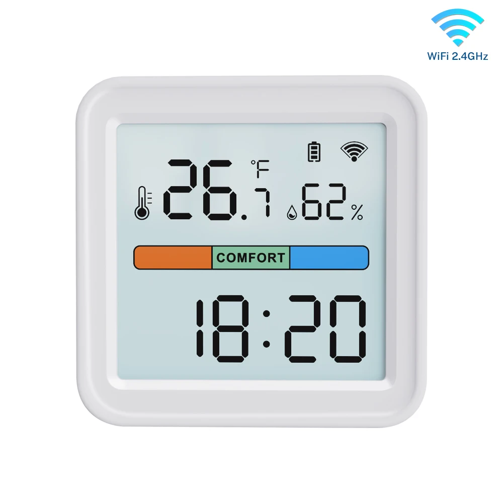 

Tuya датчик температуры и влажности TH08