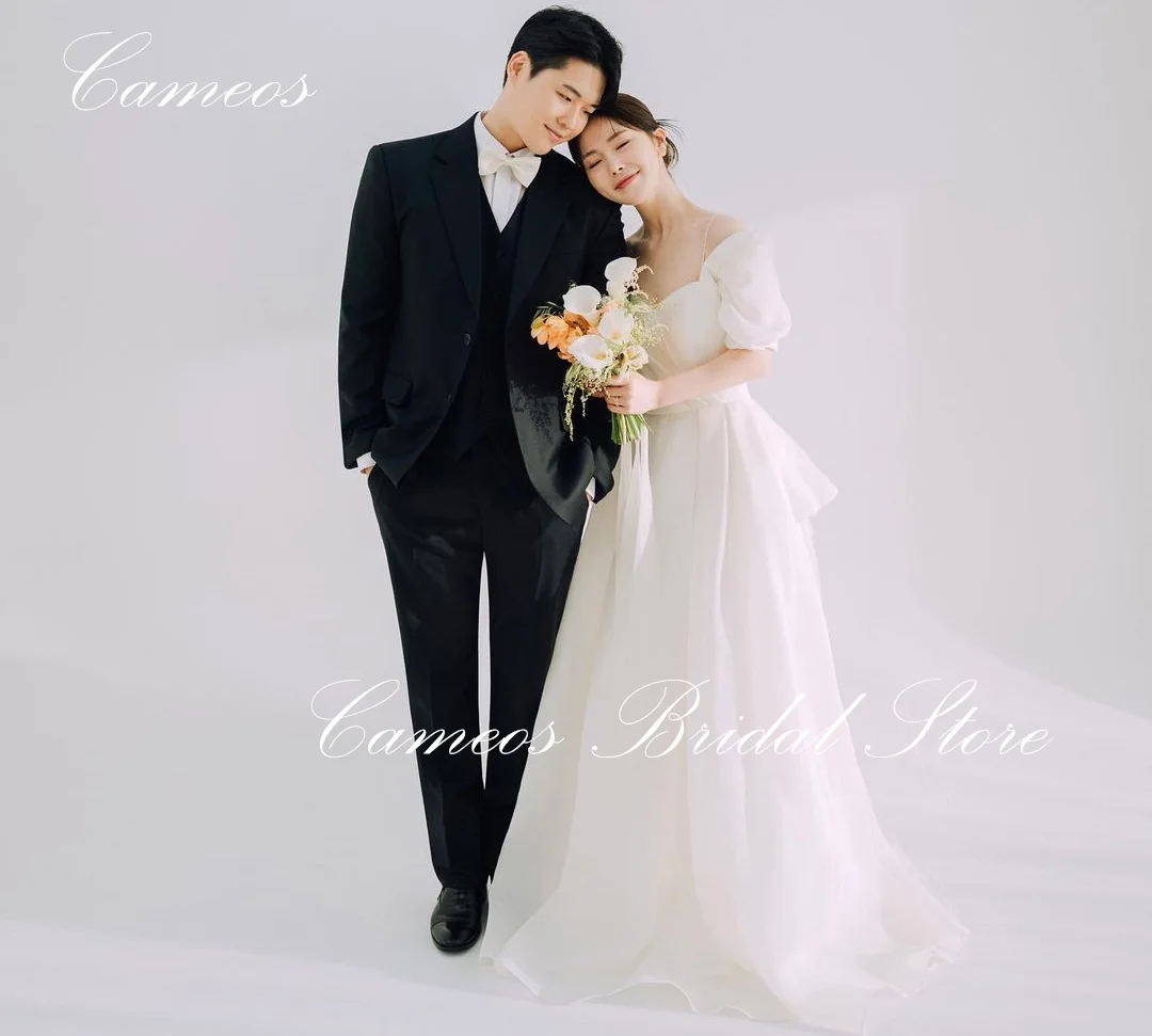 Женское свадебное платье с открытыми плечами SONDR индивидуальное официальное