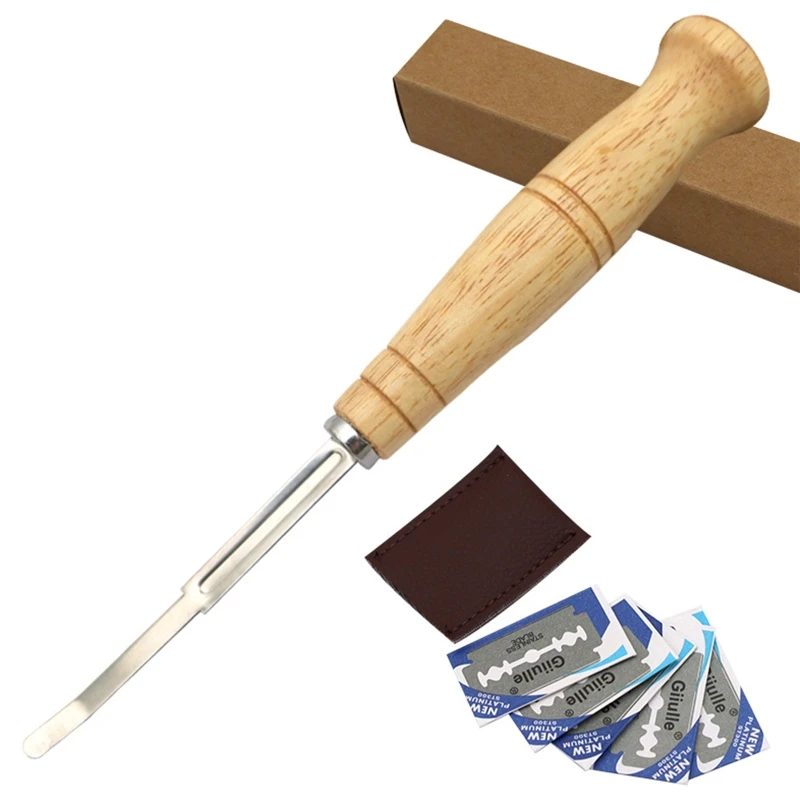 

Hand Crafted Bread Lame Dough Scoring Knife Lame Bread Gadgets Kitchen Baking Accessories for Sourdough Bread Slashing