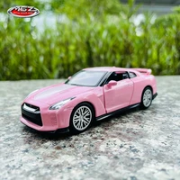 msz 142 nissan gt r pink alloy model kids toy car die casting and pull back car boy car gift collection small mini