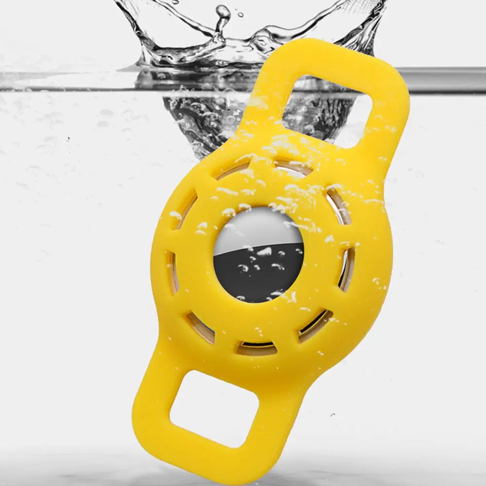 Силиконовый Защитный Чехол Для Airtag С Держателем Air Tag Трекера Домашних Животных