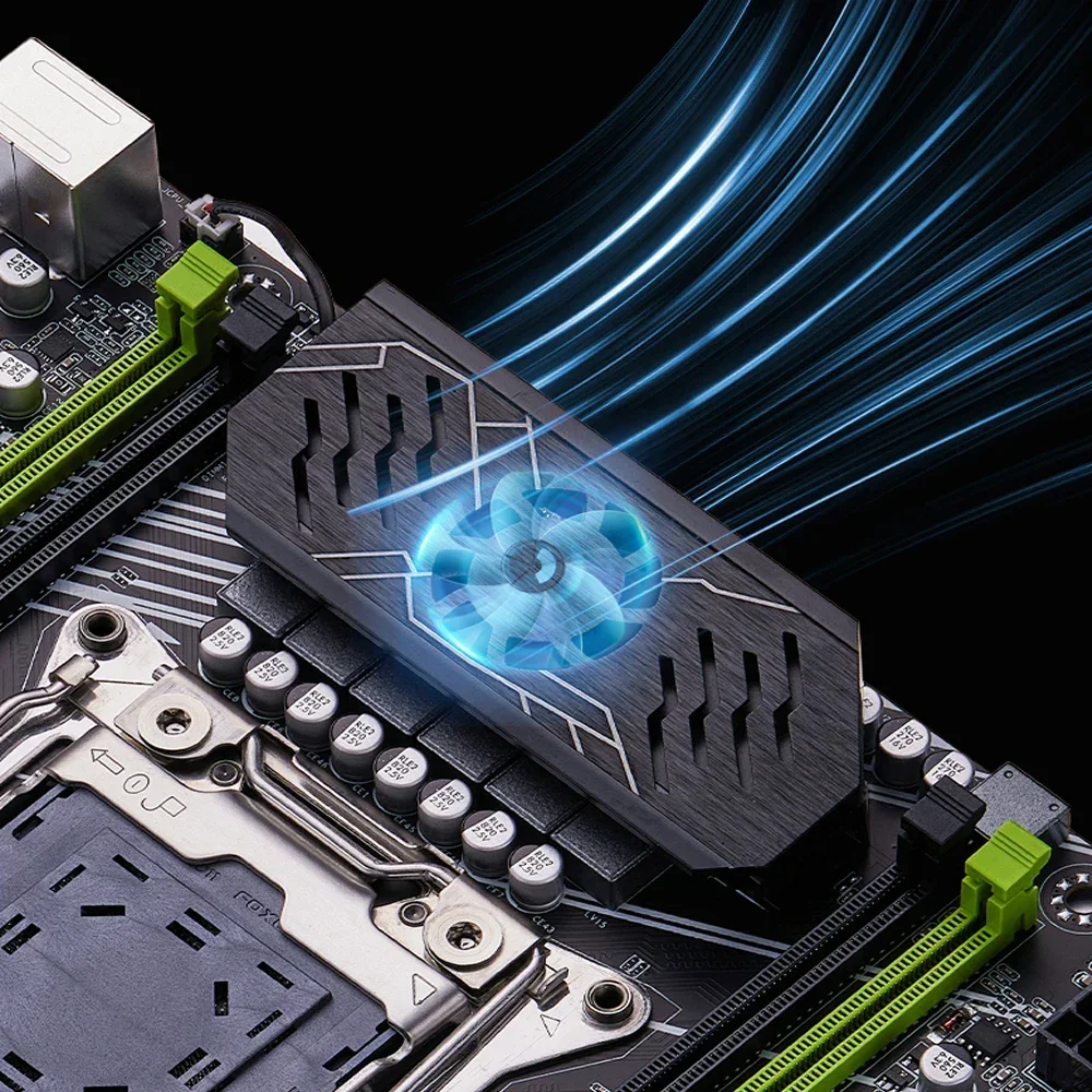Комплект материнской платы QIYIDA X99 xeon LGA2011-3 E5 2690 V3 4*8 ГБ = 32 3200 МГц DDR4 NVME M.2 NGFF SATA 3.0 nvme