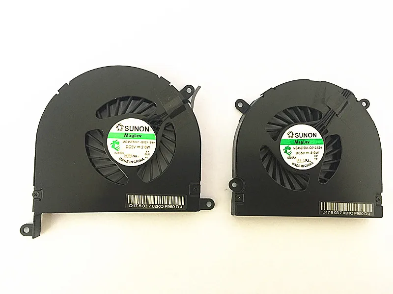 Охлаждающий вентилятор SSEA для macbook pro 17 дюймов, MC226, mc227, A1297