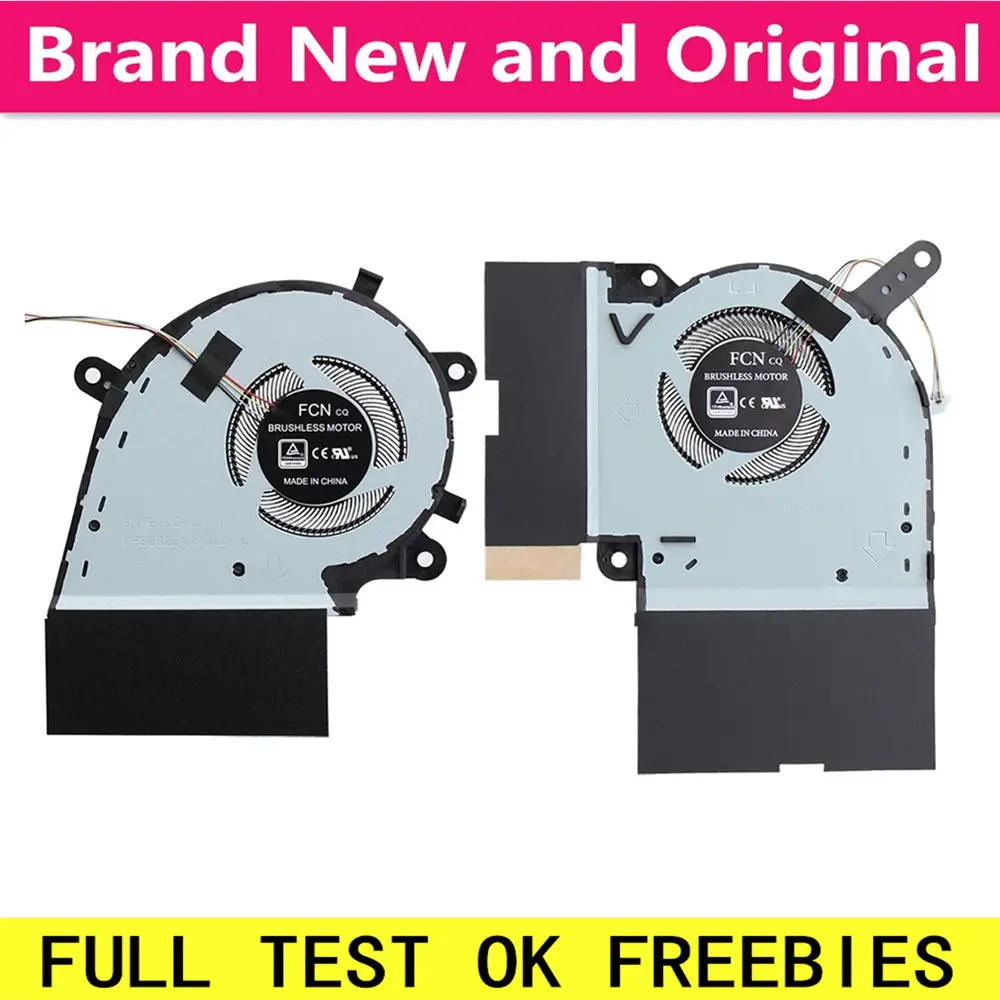 

New laptop CPU GPU cooling fan Cooler Notebook PC for ASUS ROG Strix G512L G532L G712L G732L DC12V radiator