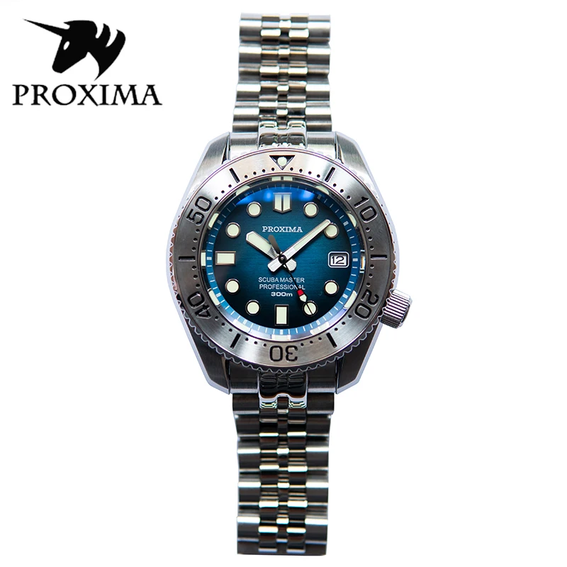 

Proxima 2022 New Watches For Men Automatic Mechanical Luxury NH35/PT5000 Movement Monoblock Mens Dive Watch 30Bar Waterproof