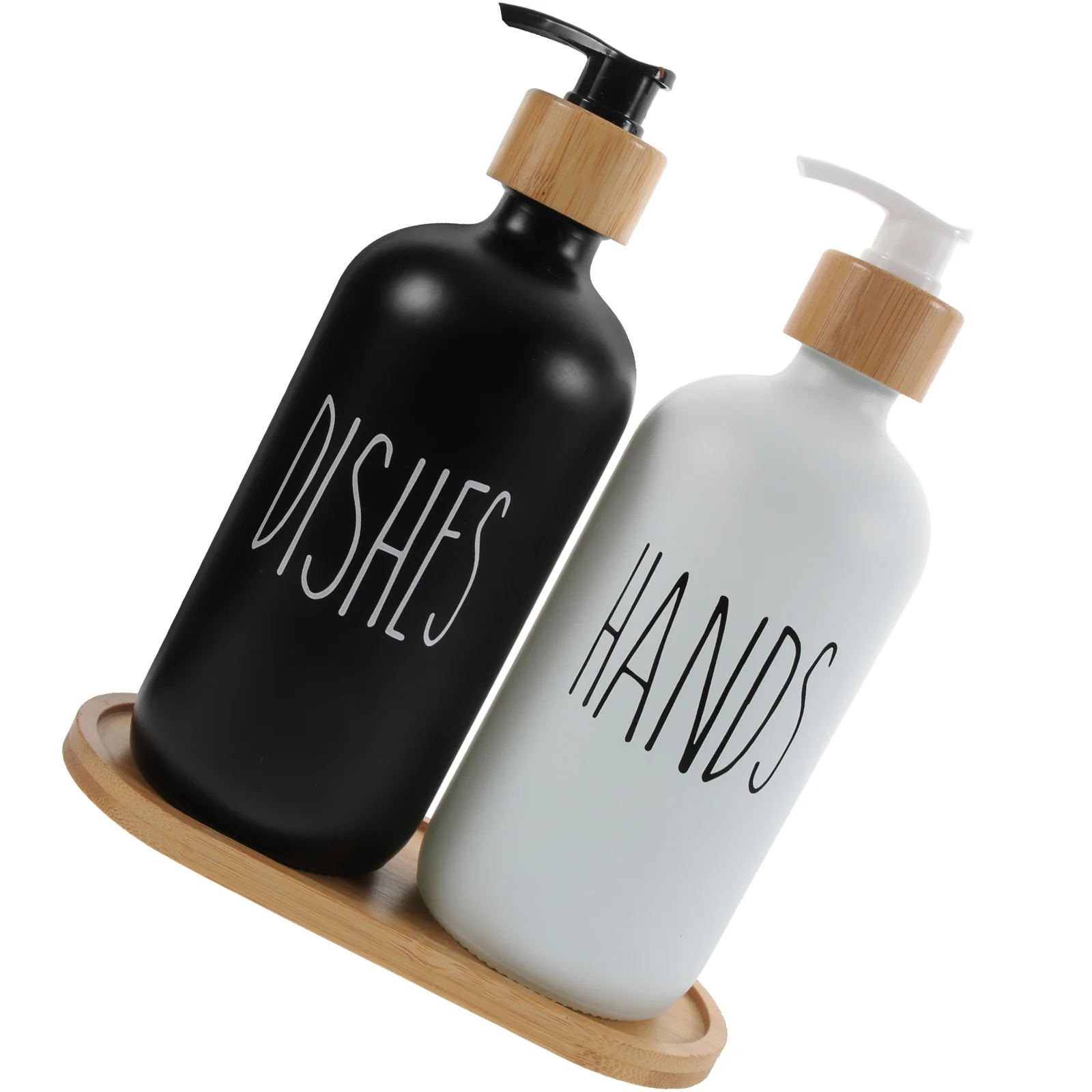 

Lotion Bottle Set Soap Dispenser Glass Shower Shampoo Portable Travel Pump Shower-gel Bathroom