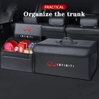 1 шт., автомобильная складная сумка для хранения для Infiniti Q50 FX35 Q30 G37 Q70 QX70 G35 Q60 QX50 QX60 QX80 QX30 JX35