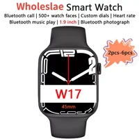 23456pcs w17 smart watch 1 9 inch motion waterproof bluetooth call sleep women men bodybuilding pk w27 pro hw57 pro x8 max