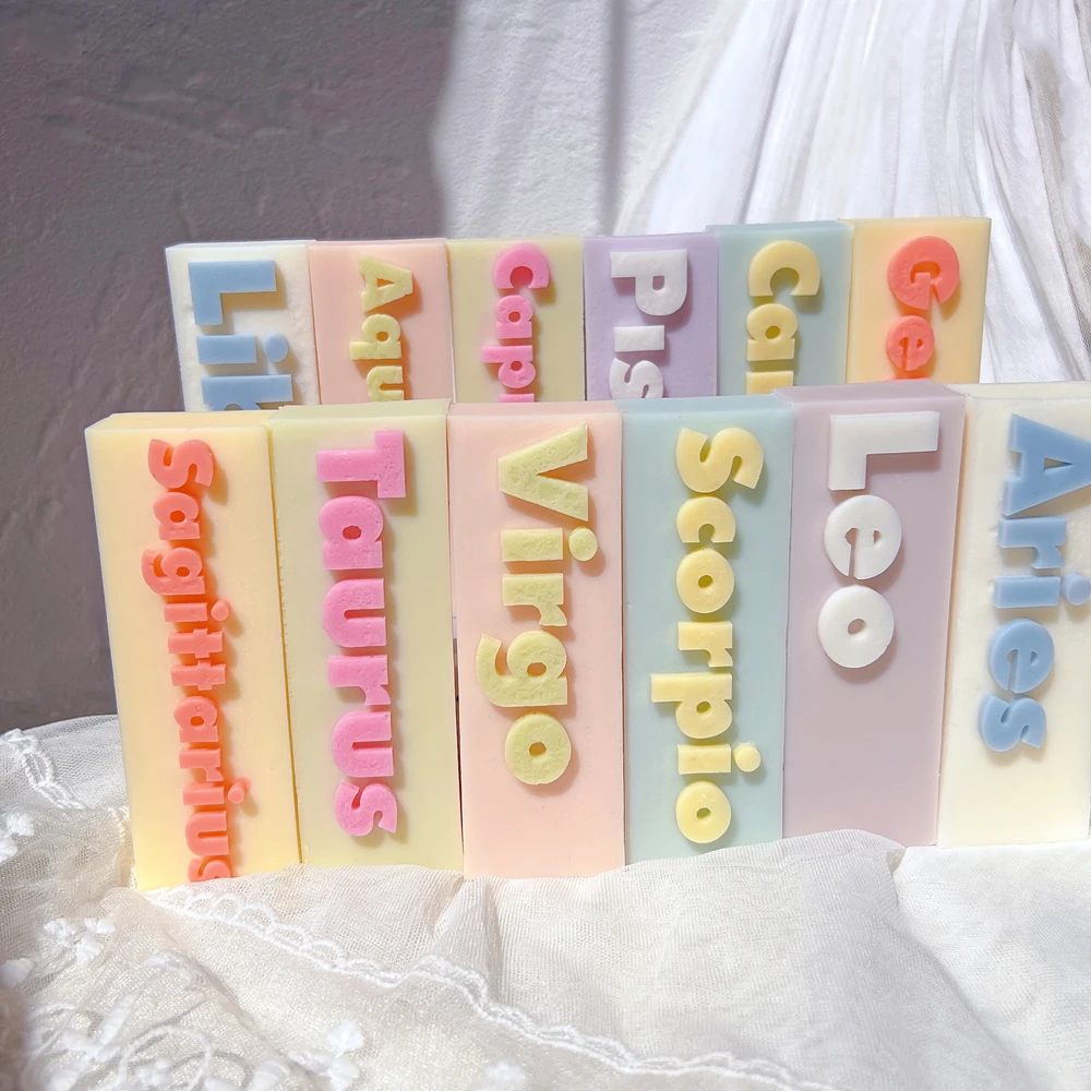 Прямоугольные силиконовые формы с созвездиями знаки зодиака астрологическая