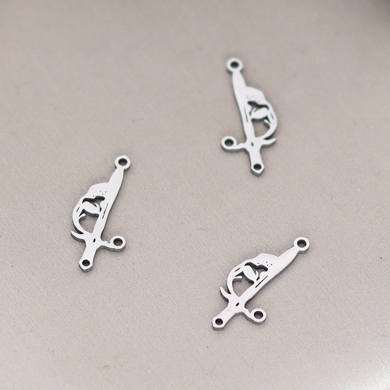 3 шт. Рыцарь меч чары для DIY ювелирных изделий ручной работы оружие подвеска