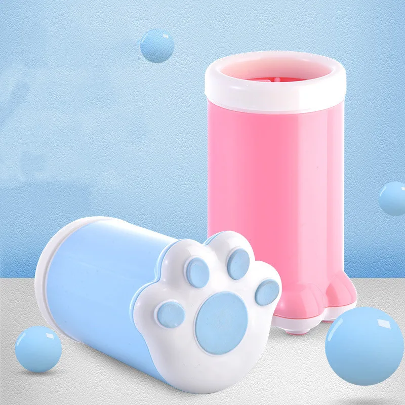 

Приспособление для чистки кошачьих лап, милая портативная мойка для кошек и собак, Быстрая уборка лап