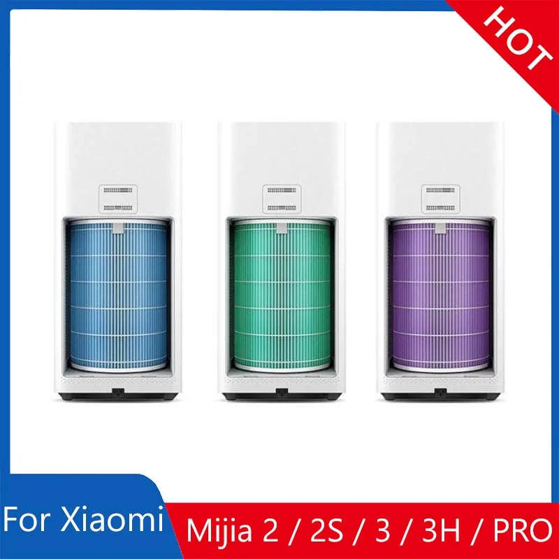 

Фильтр очистителя воздуха для Xiaomi Mijia 2 / 2S / 3 / 3H/PRO, сменный воздушный фильтр с формальдегидом и активированным углем
