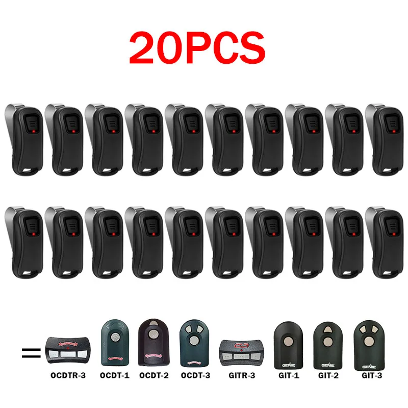 20шт Genie G1T-BX Intellicode OCDTR-3 OCDT-1 OCDT-2 OCDT-3 GITR-3 GIT-1 GIT-2 GIT-3 Устройство для открывания