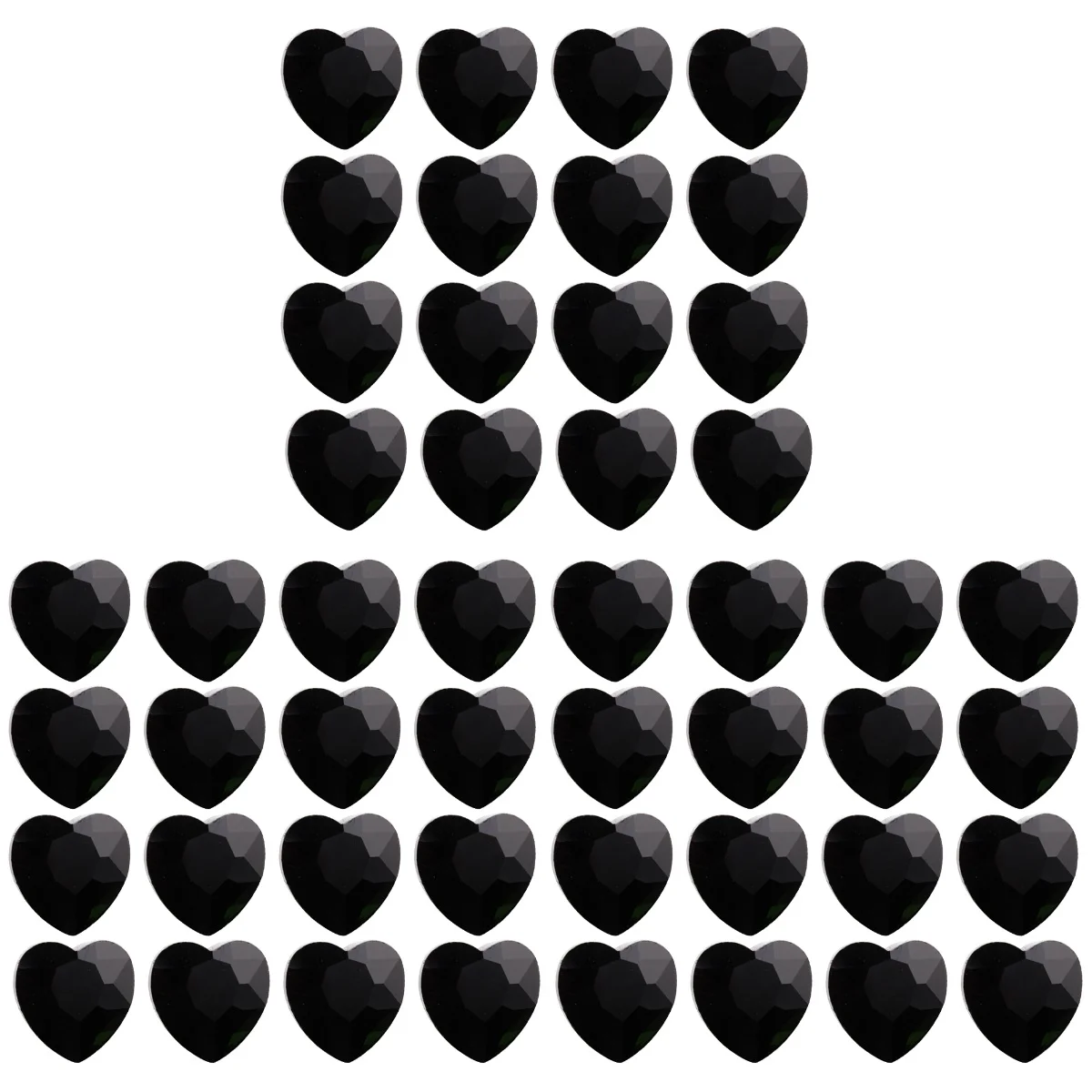 

180 pcs Creative Heart Adornments DIY Accessories Phone Case DIY Accessories