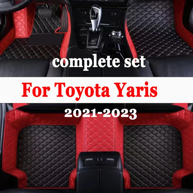 Негибридные автомобильные напольные коврики для Toyota Yaris Cross Yarisu Kurosu XP210 2021 2022 2023