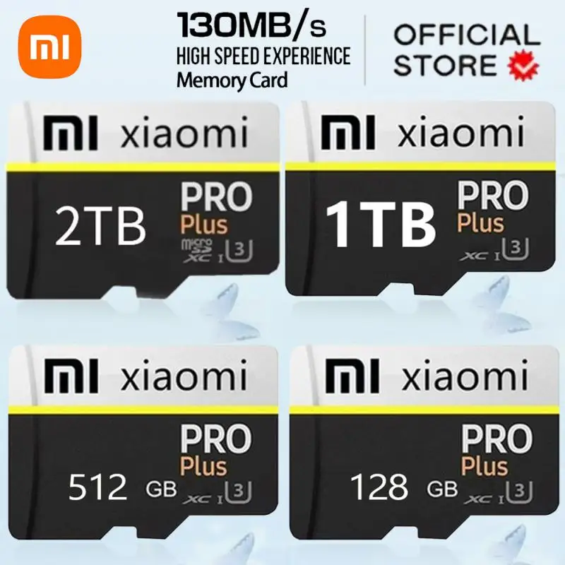Карта памяти Xiaomi Mijia 2 ТБ U3 1 512 ГБ Micro TF SD карта 128 256 V30 4K Full HD флеш-карта для