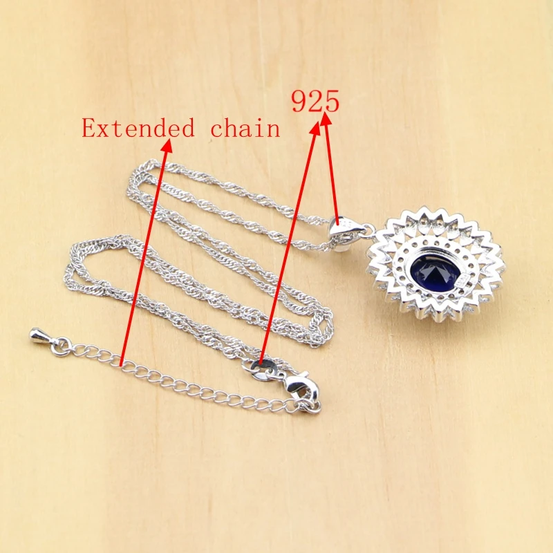 Комплект из колье серёг и кольца серебра 925 пробы