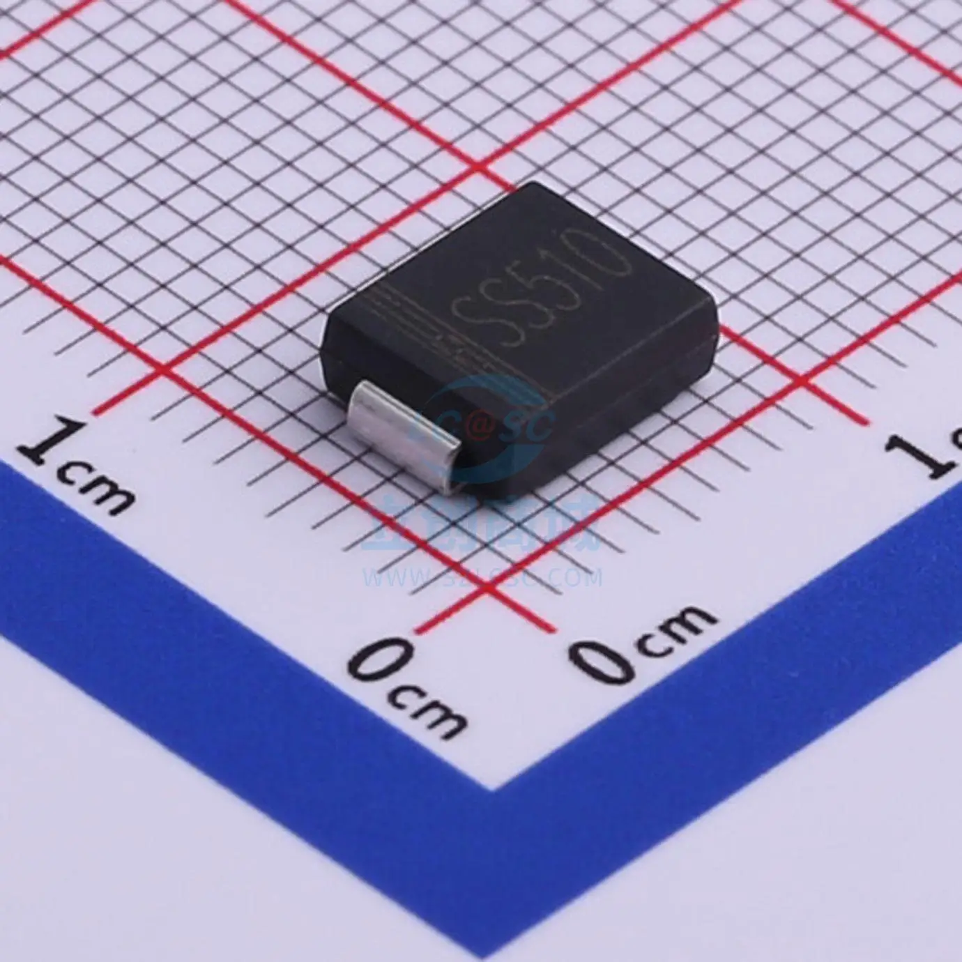 

free shipping 150V 5A 950mV@5A SS510SMC50pcs