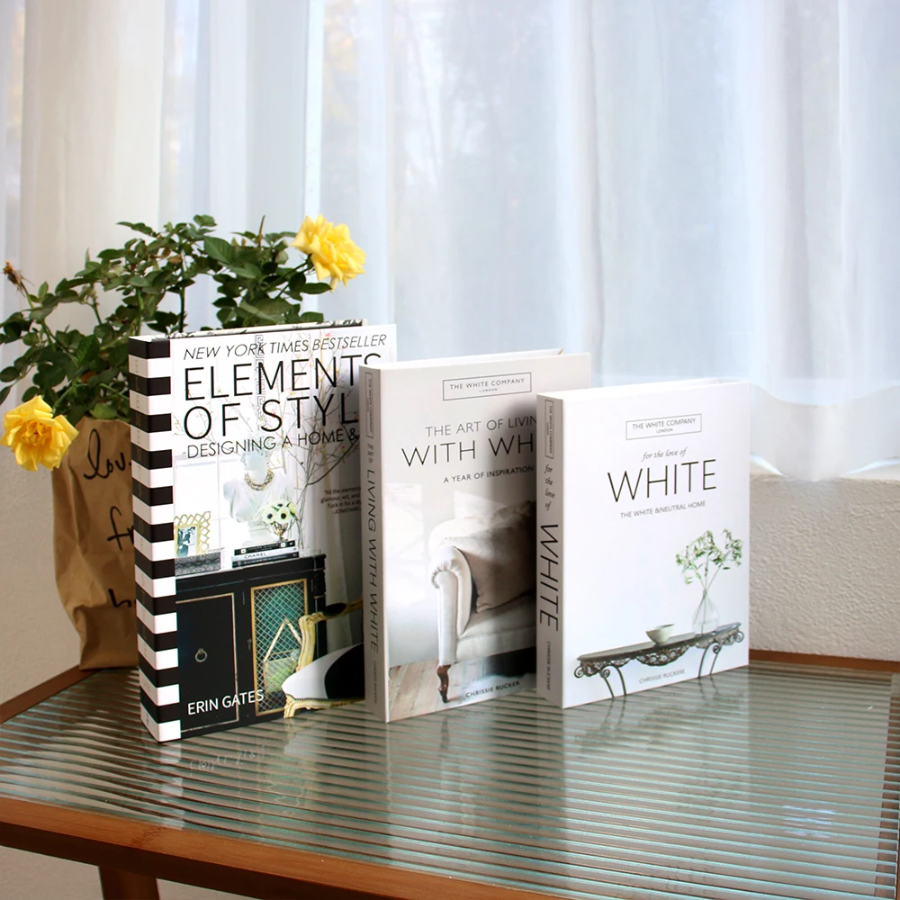 

Декоративные книги из бумаги 3 шт.