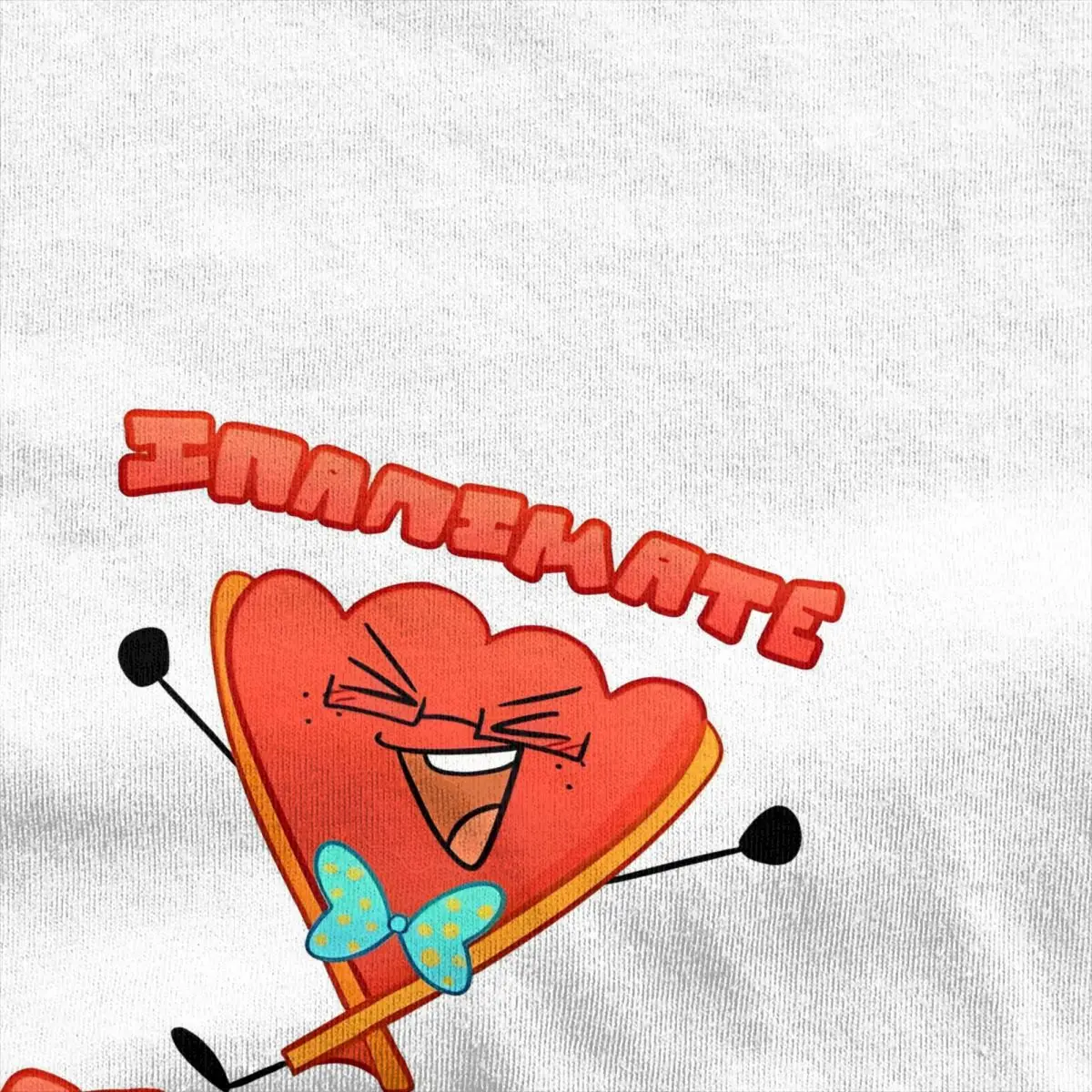 BFDI INANIMATE INSANITY футболки из 100% хлопка в стиле хип-хоп для мужчин летние Y2K