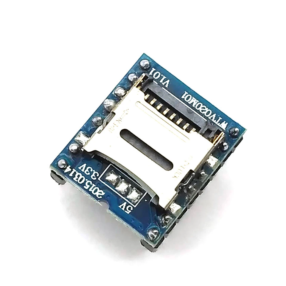 

WTV020 WTV020-SD WTV020SD-20SS Mini SD Card MP3 Sound Module Voice Module for arduino 2560 UNO R3 WTV020-SD-16P