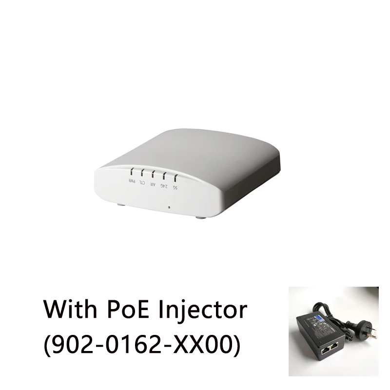 Ruckus Wireless ZoneFlex R320 901-R320-WW02 wit PoE Injector (alike 901-R320-US02,901-R320-EU02) Dual-Band Wireless Access Point