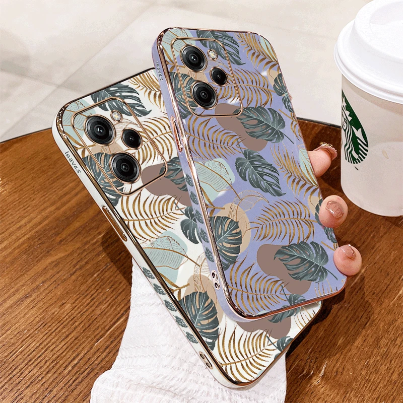 Фото Чехол X5Pro с текстурированным листом для телефона Xiaomi POCO X3NFC X3GT X3Pro X5 X5Pro M4 X4Pro X4GT C55 C65 F5 M3Pro, чехол №1