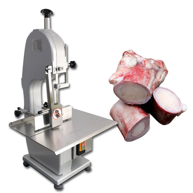 

1500W Electric Bone Dividing Machine High-Power Frozen Meat Pork Knuckle Ribs Beef Bone Frozen Fish Bone Sawing Machine