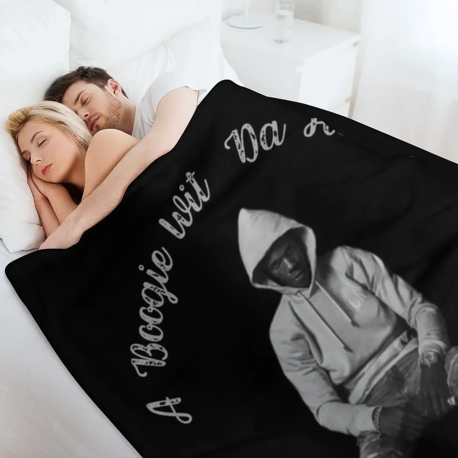 Фланелевое одеяло A Boogie Wit Da Hoodie