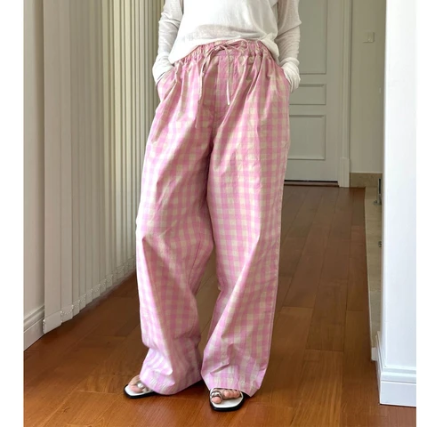 Женские летние брюки из хлопка 2026