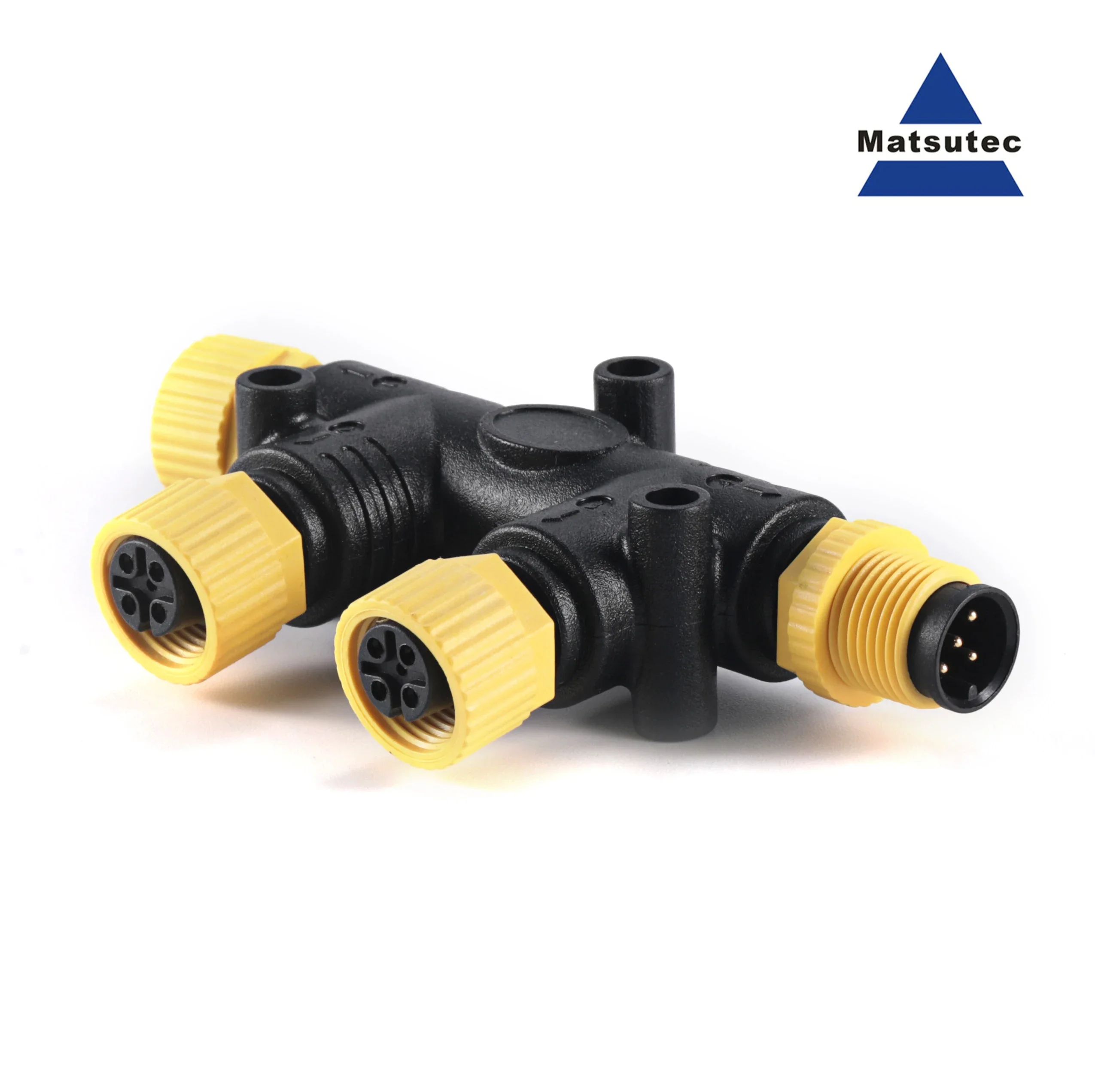 Фото Разъем NMEA 2000 T-типа, 3, 4, 5, 6, 7, 8 портов, 5-контактный, с резьбой M12, IP67, водонепроницаемый, для Garmin, Lowrance, Simrad, B&G №1