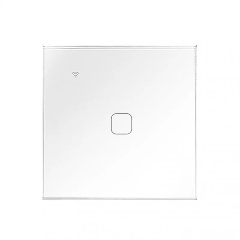 

App Remote Control Wifi Wireless Switches Eu Tuya Touch Switch 10a 86 Light Switch Zero Fire Work With Alexa Google Home