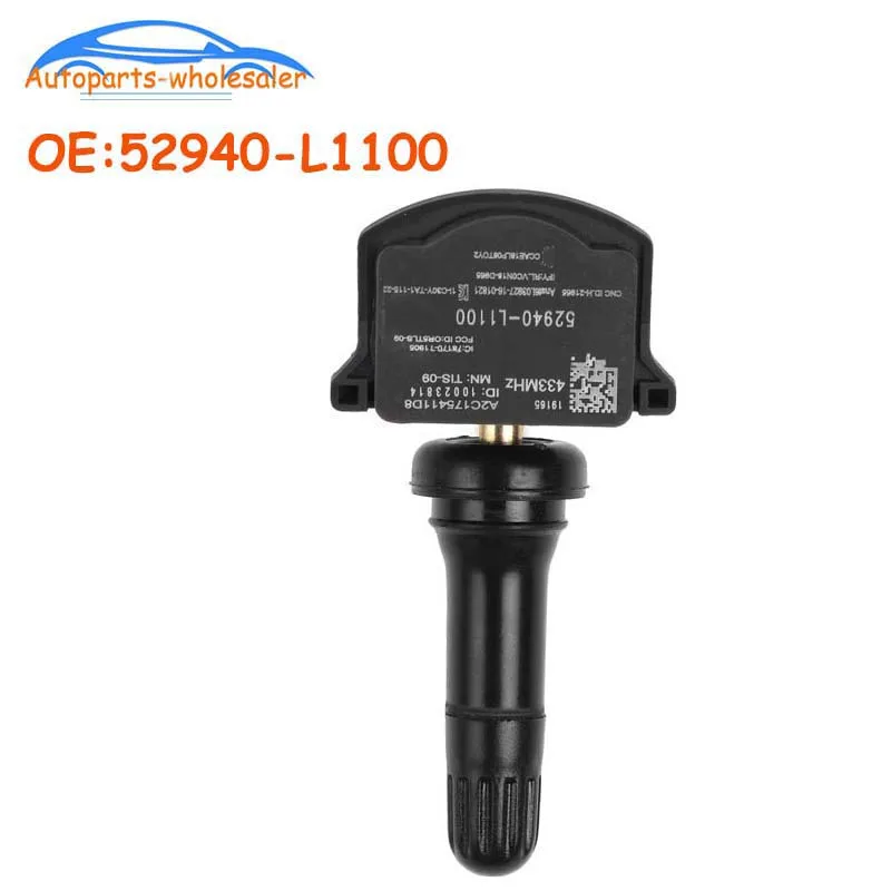 52940-L1100 52940L1100 для 2019-2020 Hyundai Sonata DN8 KIA Seltos TPMS датчик давления в шинах монитор 433 МГц автомобильные аксессуары