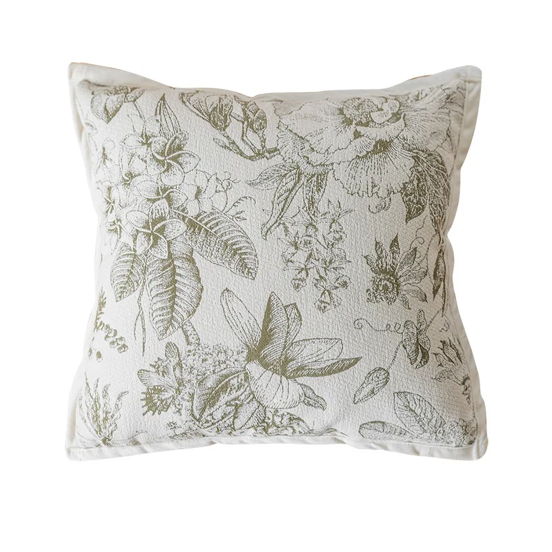 

Декоративная наволочка CANIRICA белая 45x45 см