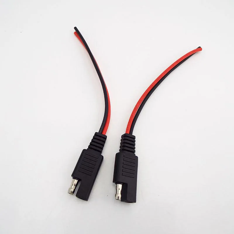 18AWG 10 см SAE Штекерный удлинитель кабеля питания провод для самостоятельной сборки