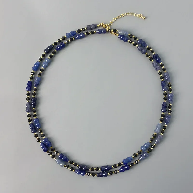 Винтажное ожерелье из натуральных бусин в форме тыквы Новое поступление