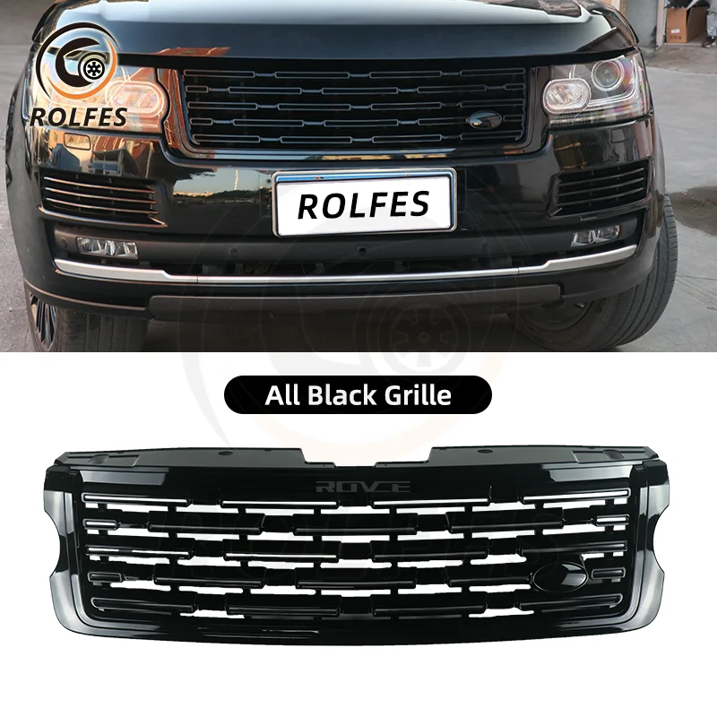 

Решетка радиатора rolфес для гоночного центра, верхние решетки для Land Rover Range Rover Vogue 2013-2017 L405, сменная на 2023 решетка бампера