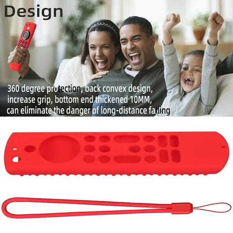 Замена защитного чехла для ТВ-палки для пульта дистанционного управления Insignia Fire TV CT-95018, защита для пульта дистанционного управления