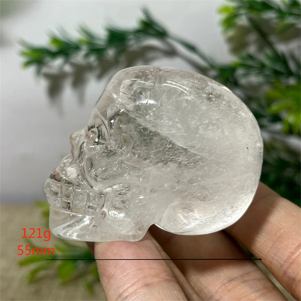 

Радужные кварцевые черепа