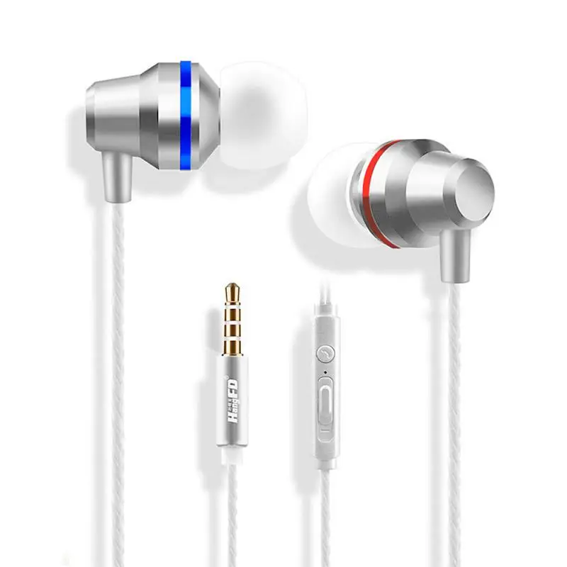 

X608 In-ear Earphones Wired Earphones Earbuds 3.5mm Plug For Smartphone PC Laptop Tablet Mp3 Stereo Earphones Headphones