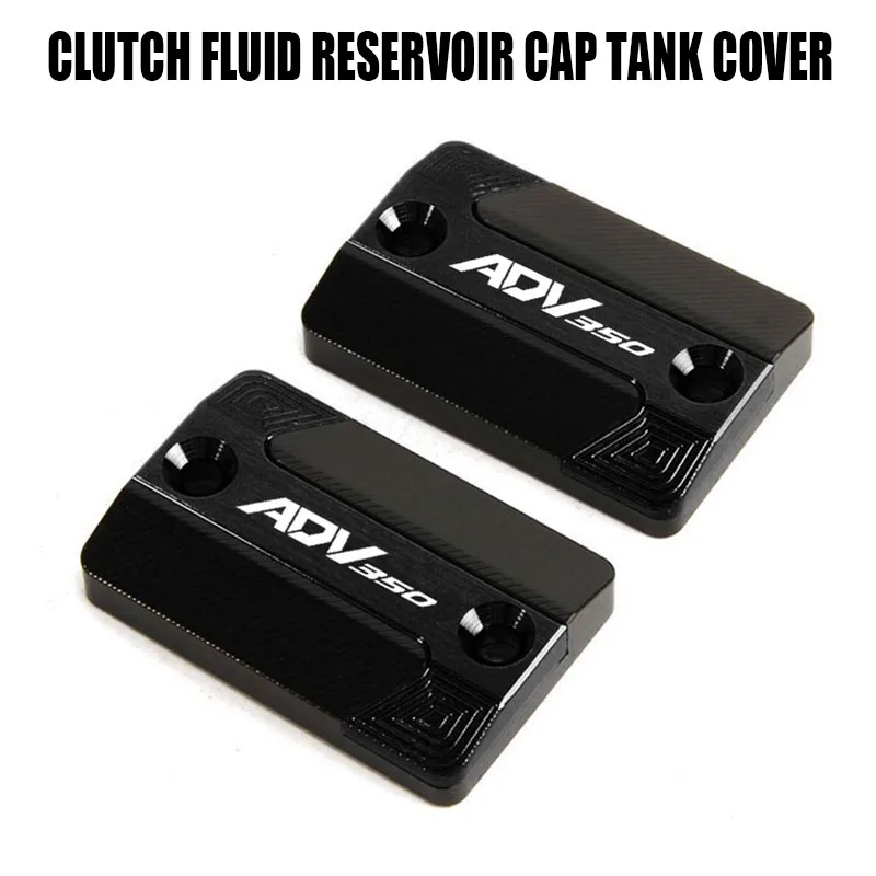 

For HONDA ADV350 ADV 350 2022-2023 Motorcycle Accessories CNC Aluminum Front Brake Clutch Fluid Reservoir Cap Tank Cover