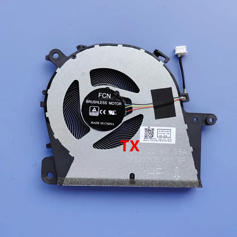 

New CPU Cooling Cooler Fan for Lenovo IdeaPad S145-14 S145-14IWL 2019 laptop Fan DC28000F4F0 5F10S13875