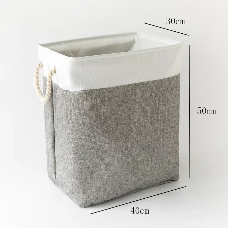 

Thickened Foldable Clothes Storage Sundries Storage Basket