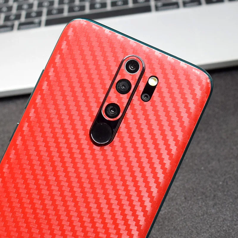 Задние наклейки из углеродного волокна 8 цветов Защитная пленка для Xiaomi Redmi Note 5 7