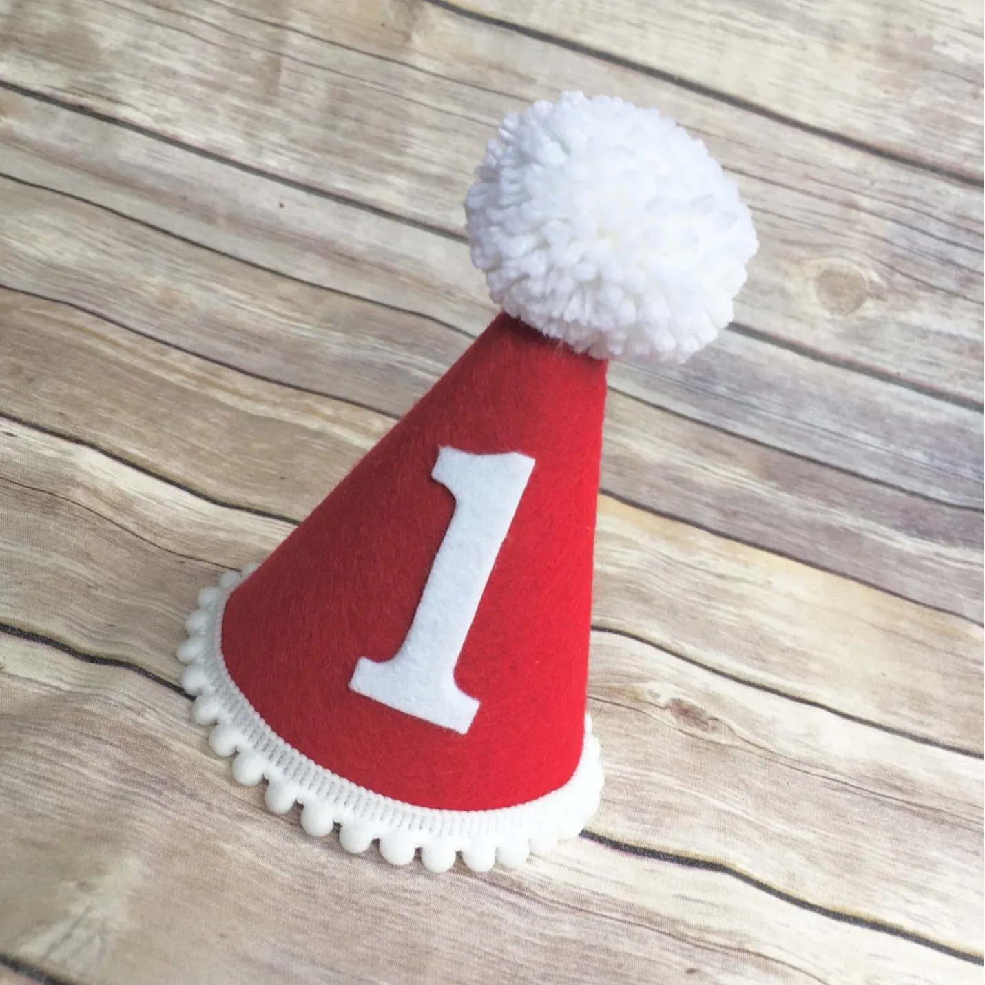 1 шт. первый день рождения ребенка нетканый красный один высокий стул баннер