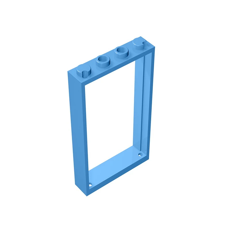 Конструктор gobrick дверь рама 1x4x6 с 2 отверстиями совместимая конструкторами lego 60596