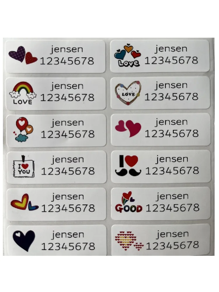 

Персонализированные наклейки