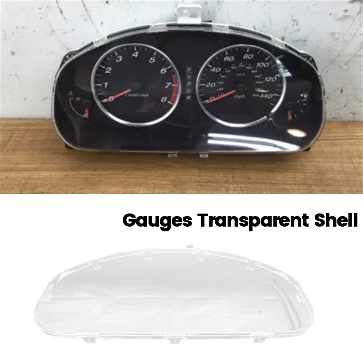 Автомобильный приборный кластер рамка спидометра крышка для Mazda 6 2002-2007 GG GJ6A55447